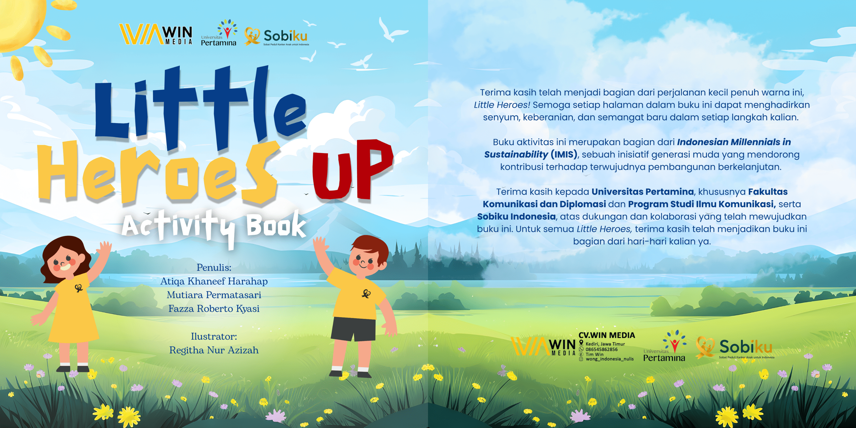 Little Heroes Up Activity Book